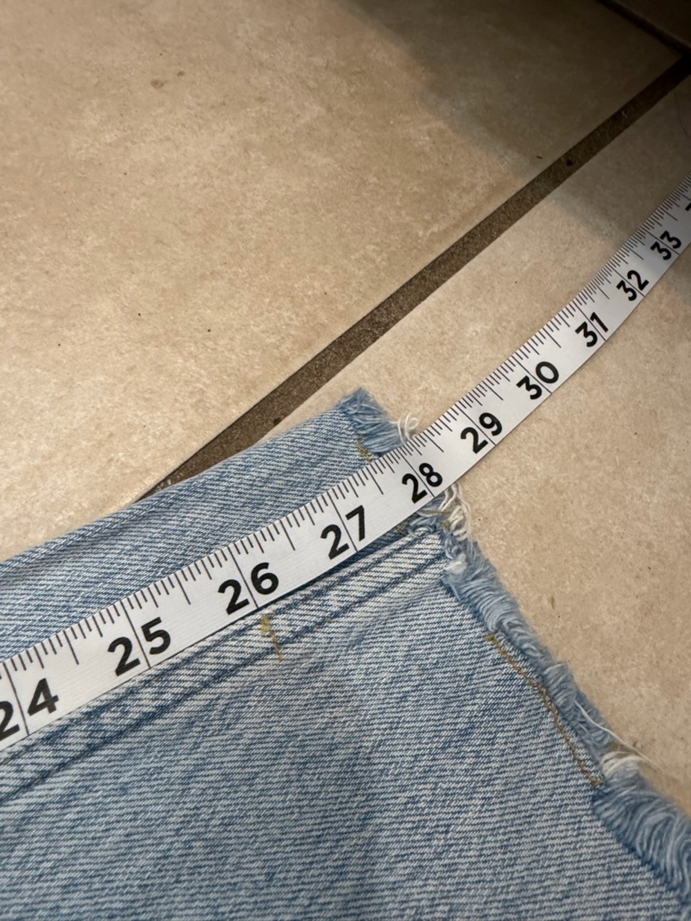 Abercrombie and Fitch Ultra High Rise Criss Cross Waist Jeans - Picture 3 of 3